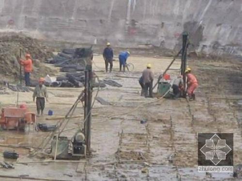 璧山我公司承建北京房山区水池地基注浆加固工程